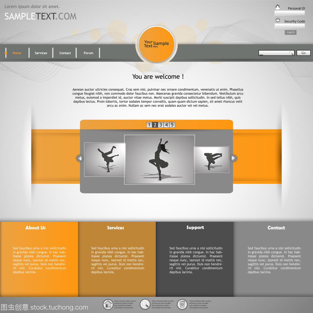 网站模板设计与网页设计 构建高效数字体验的基石